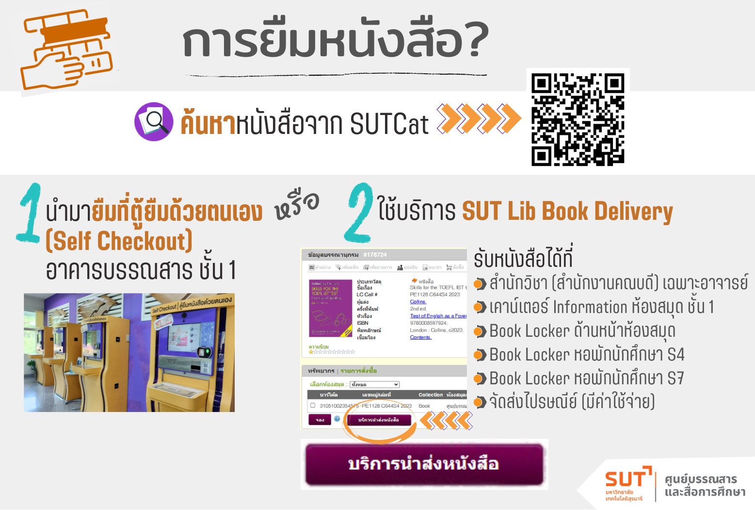 การยืมหนังสือ?